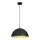 Lámpara colgante BETA 1xE27/60W/230V diá. 35 cm negro