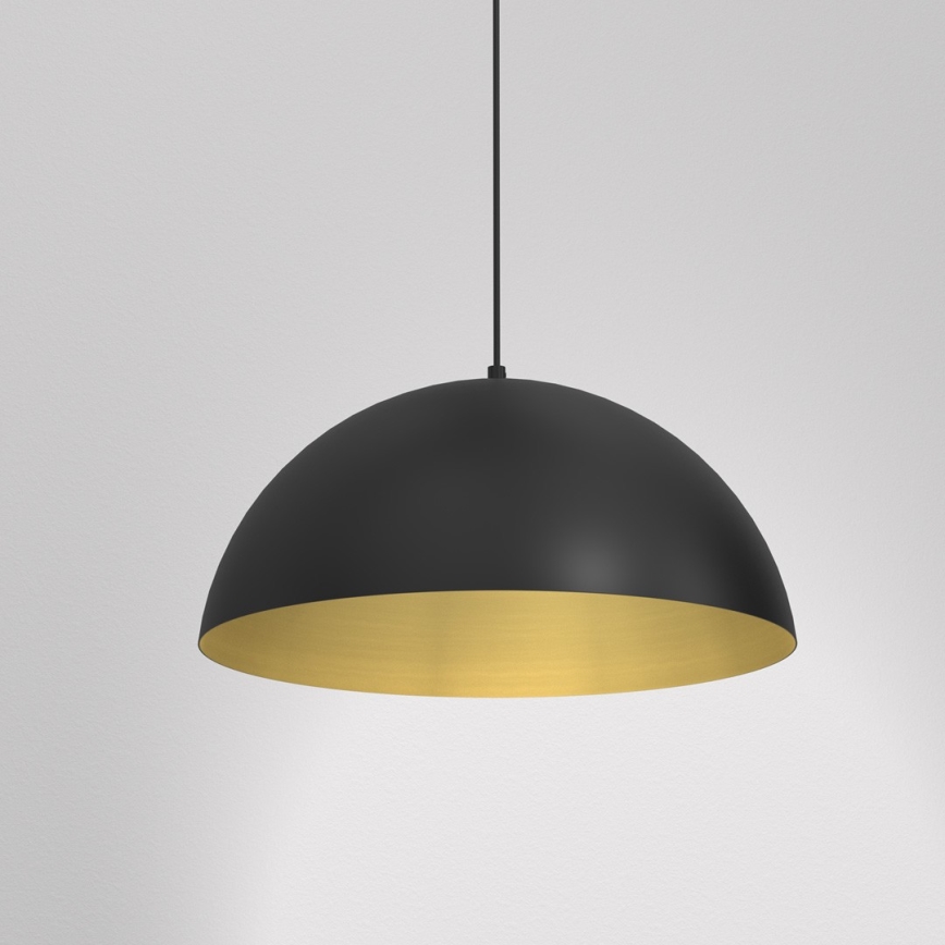 Lámpara colgante BETA 1xE27/60W/230V diá. 35 cm negro