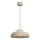 Lámpara colgante BILBAO 1xE27/15W/230V diá. 40 cm beige