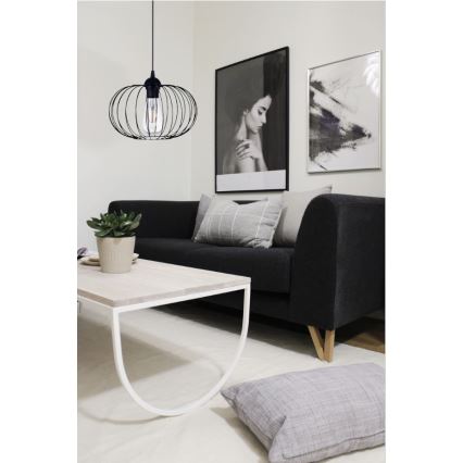 Lámpara colgante BOCCA 1xE27/60W/230V