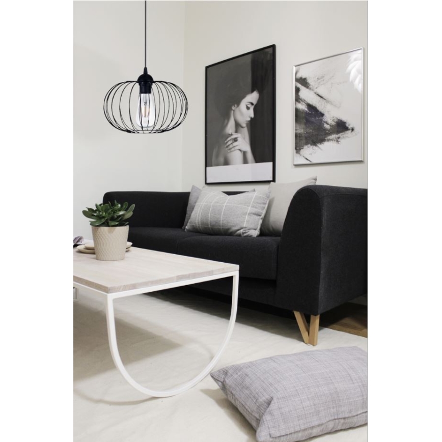 Lámpara colgante BOCCA 1xE27/60W/230V