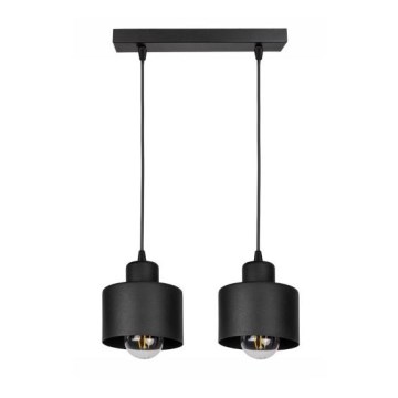 Lámpara colgante BODO 2xE27/60W/230V