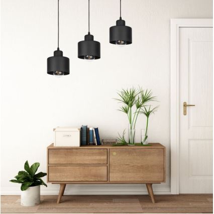 Lámpara colgante BODO 3xE27/60W/230V