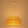 Lámpara colgante BOHO 1xE27/60W/230V beige