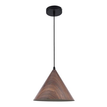 Lámpara colgante BOSCO 1xE27/15W/230V marrón