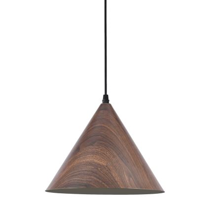 Lámpara colgante BOSCO 1xE27/15W/230V marrón