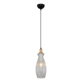 Lámpara colgante BOTTLE 1xE14/4W/230V clara