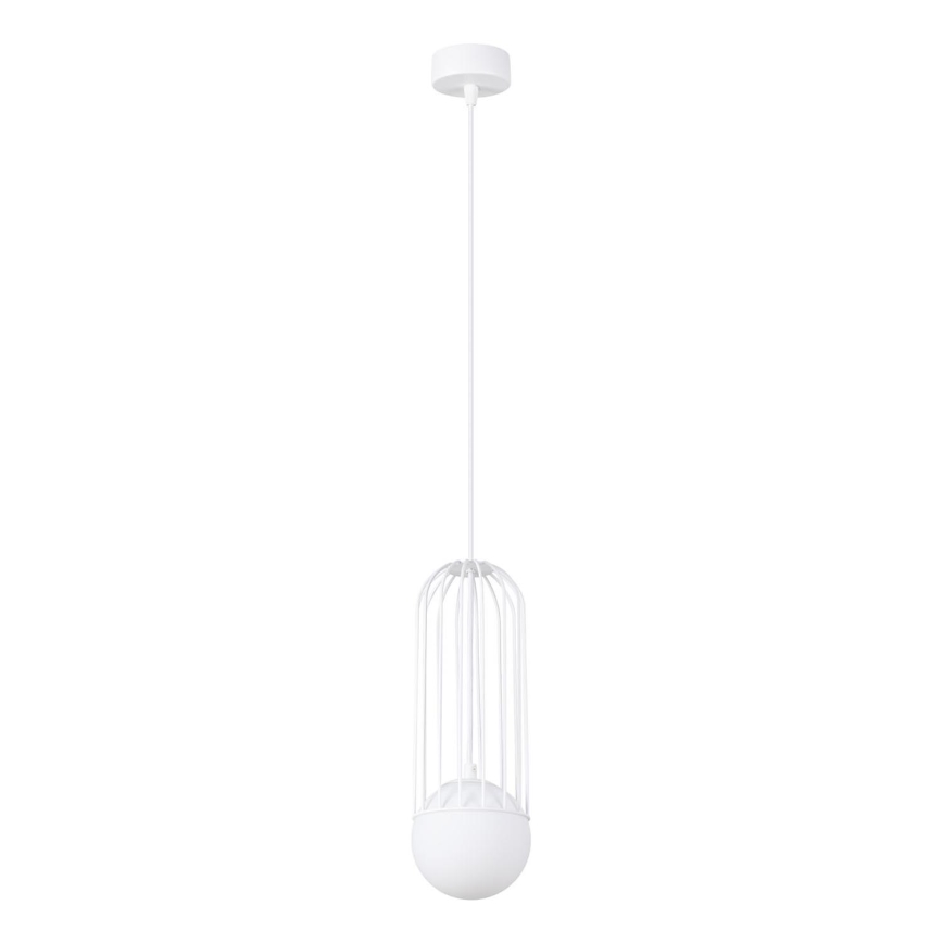Lámpara colgante BRINA 1xG9/8W/230V blanco