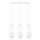 Lámpara colgante BRINA 3xG9/8W/230V blanco