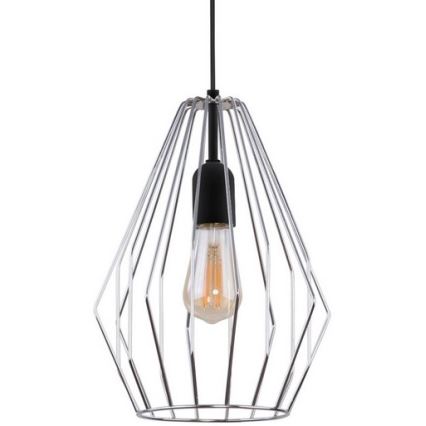 Lámpara colgante BRYLANT 1xE27/60W/230V cromo brillante