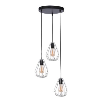 Lámpara colgante BRYLANT 3xE27/60W/230V diá. 47 cm