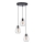 Lámpara colgante BRYLANT 3xE27/60W/230V diá. 47 cm
