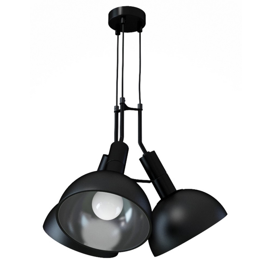 Lámpara colgante BUFFI 3xE27/60W/230V