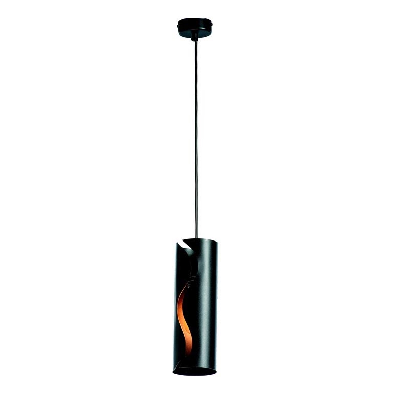 Lámpara colgante BURN 1xE27/60W/230V