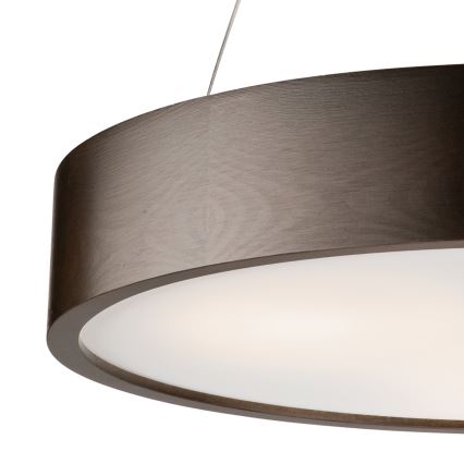 Lámpara colgante con cable 3xE27/60W/230V ? 47 cm pino