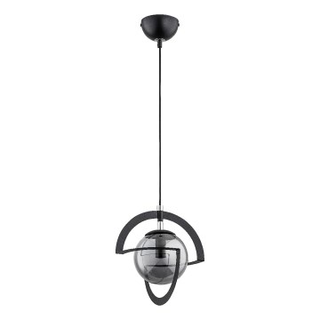 Lámpara colgante CABRIO 1xE14/10W/230V negro