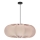 Lámpara colgante CAFEE 1xE27/40W/230V de 52 cm en color beige