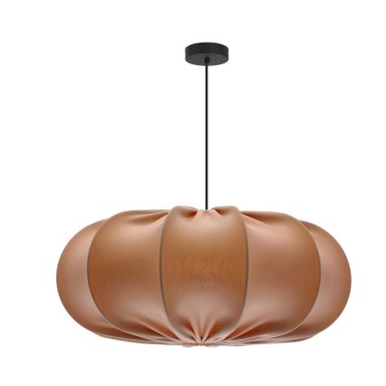 Lámpara colgante CAFEE 1xE27/40W/230V de 52 cm en color beige