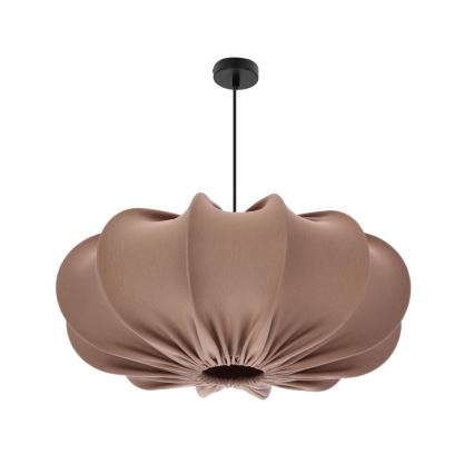 Lámpara colgante CAFEE 1xE27/40W/230V diámetro 52 cm marrón