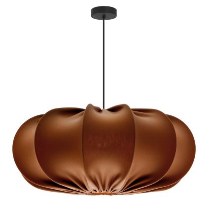 Lámpara colgante CAFEE 1xE27/40W/230V diámetro 52 cm marrón