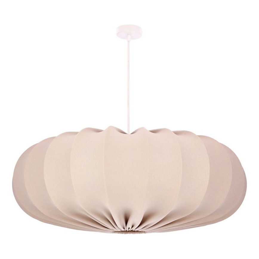 Lámpara colgante CAFEE 1xE27/40W/230V diámetro 66 cm beige