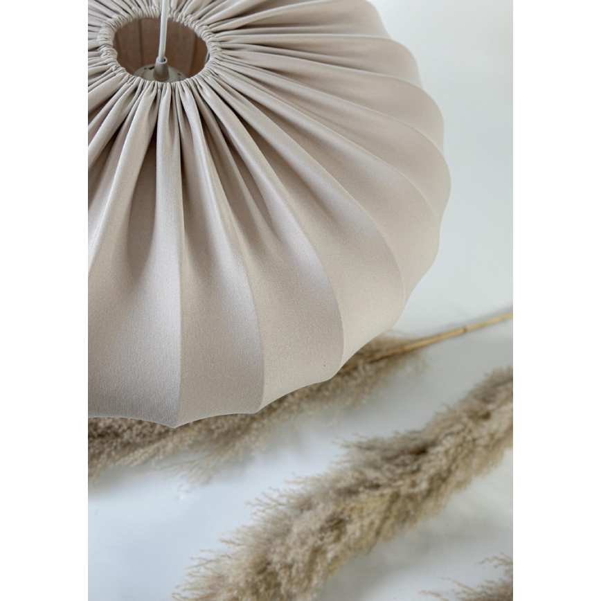 Lámpara colgante CAFEE 1xE27/40W/230V diámetro 66 cm beige