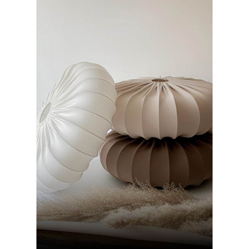 Lámpara colgante CAFEE 1xE27/40W/230V diámetro 66 cm beige
