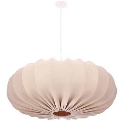 Lámpara colgante CAFEE 1xE27/40W/230V diámetro 66 cm beige