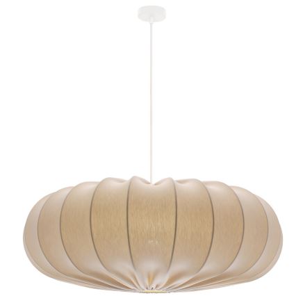 Lámpara colgante CAFEE 1xE27/40W/230V diámetro 66 cm beige