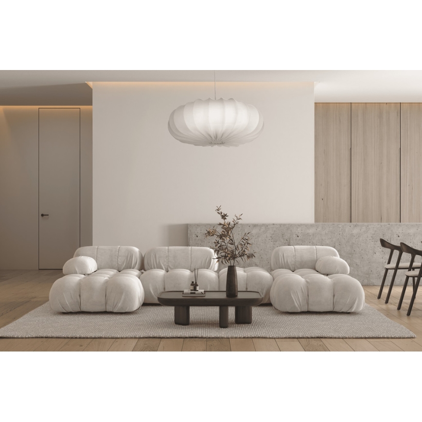 Lámpara colgante CAFEE 1xE27/40W/230V diámetro 66 cm blanca