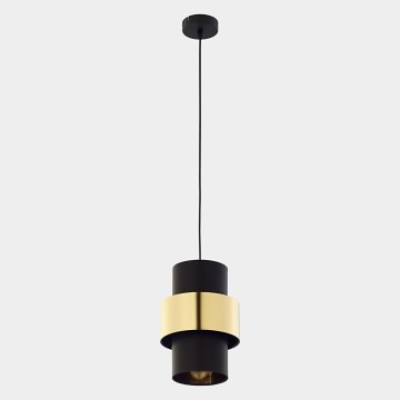 Lámpara colgante CALISTO 1xE27/15W/230V dorado/negro