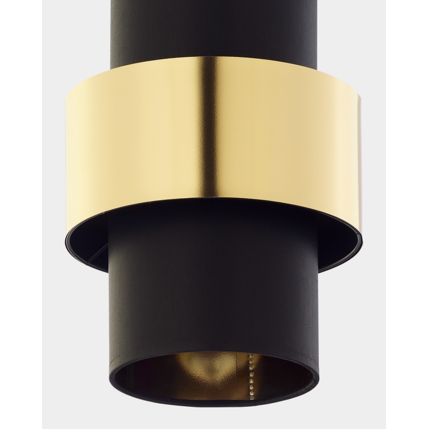 Lámpara colgante CALISTO 1xE27/15W/230V dorado/negro