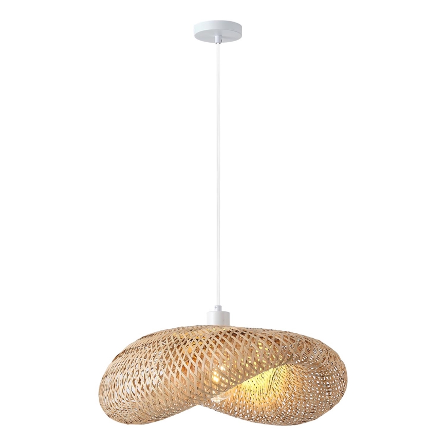 Lámpara colgante CALYPSO 1xE27/15W/230V bambú