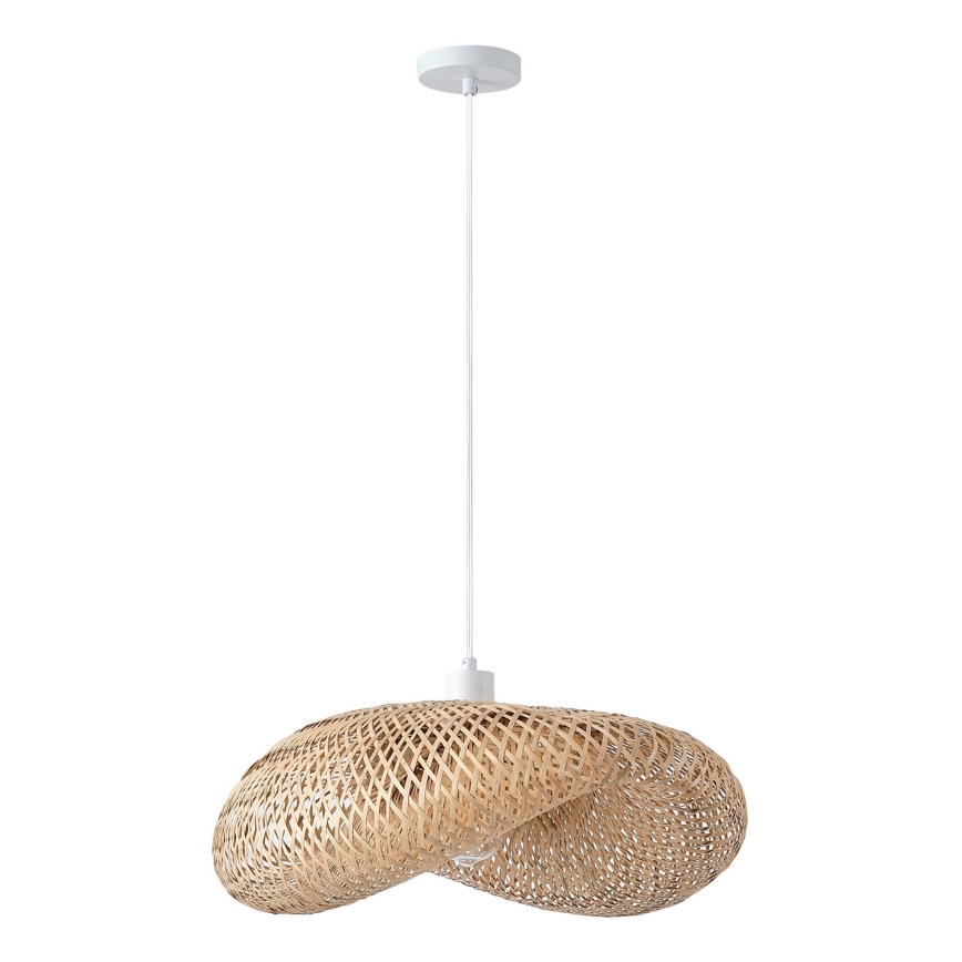 Lámpara colgante CALYPSO 1xE27/15W/230V bambú