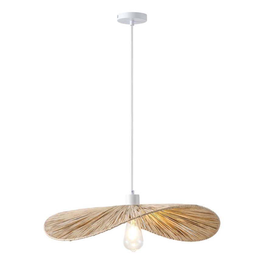 Lámpara colgante CALYPSO 1xE27/15W/230V diá. 55 cm bambú