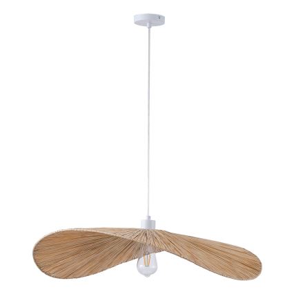Lámpara colgante CALYPSO 1xE27/40W/230V diá. 70 cm bambú