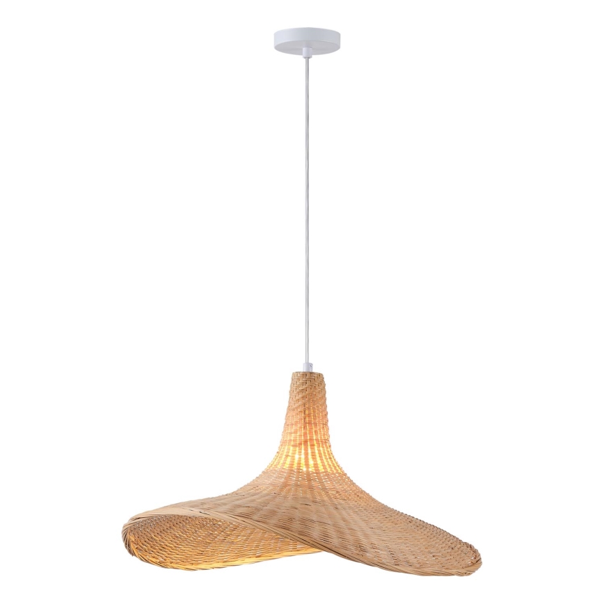Lámpara colgante CALYPSO 1xE27/40W/230V bambú