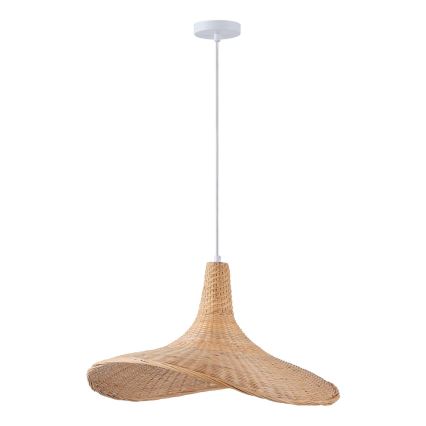 Lámpara colgante CALYPSO 1xE27/40W/230V bambú