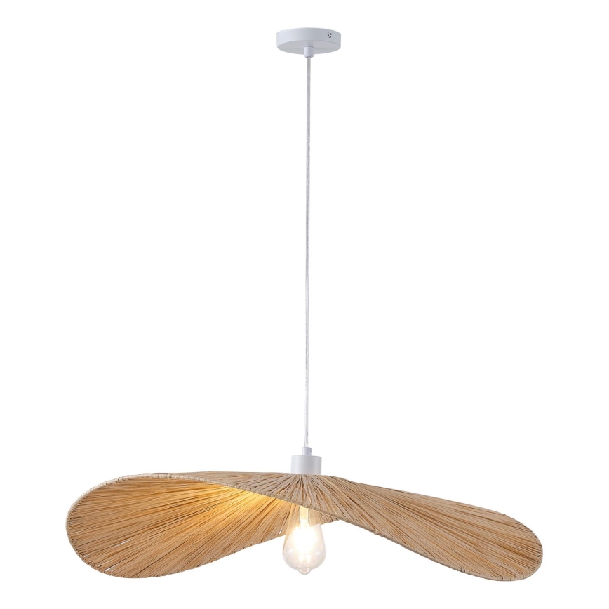 Lámpara colgante CALYPSO 1xE27/40W/230V diá. 70 cm bambú