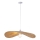 Lámpara colgante CALYPSO 1xE27/40W/230V diá. 70 cm bambú