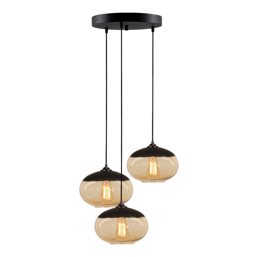 Lámpara colgante CAMINI 3xE27/40W/230V