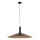 Lámpara colgante CAPRI 1xE27/15W/230V diá. 70 cm negro/cobre