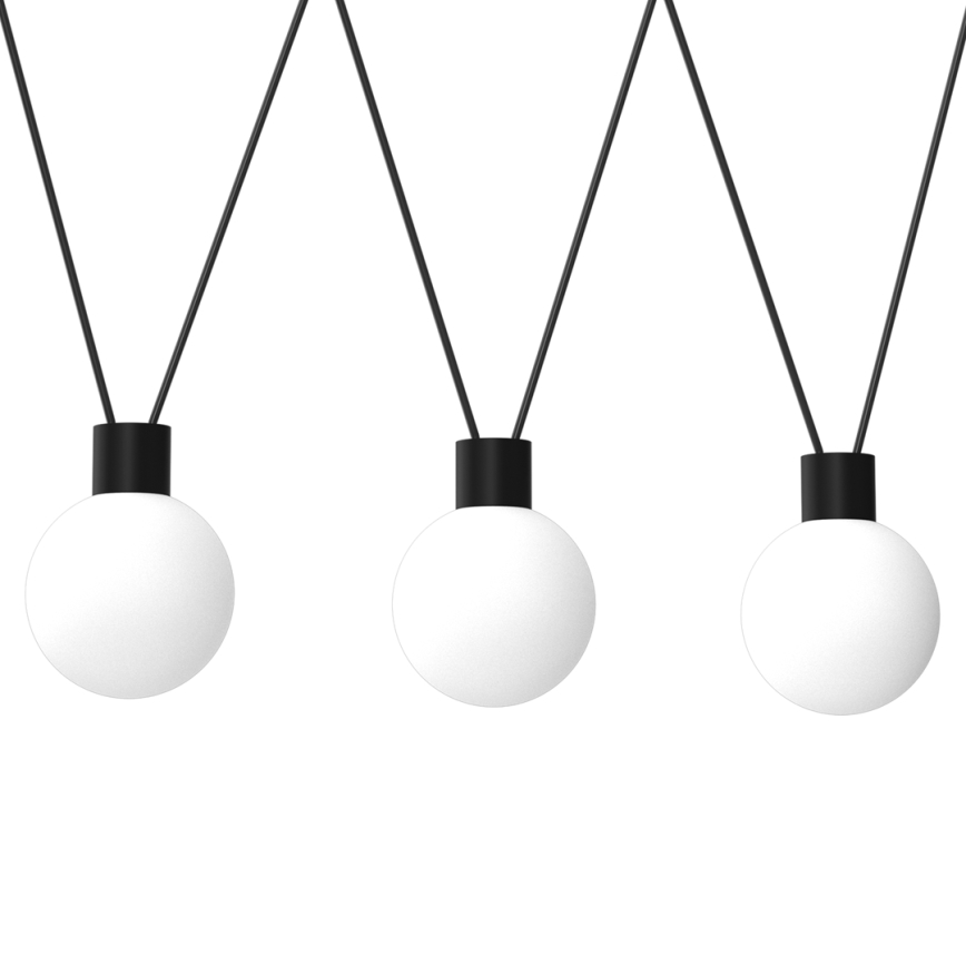 Lámpara colgante en cable CAPRI 3xG9/7W/230V