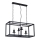 Lámpara colgante CARDIFF 4xE14/60W/230V negro