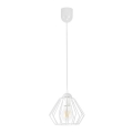 Lámpara colgante CEED 1xE27/60W/230V blanco