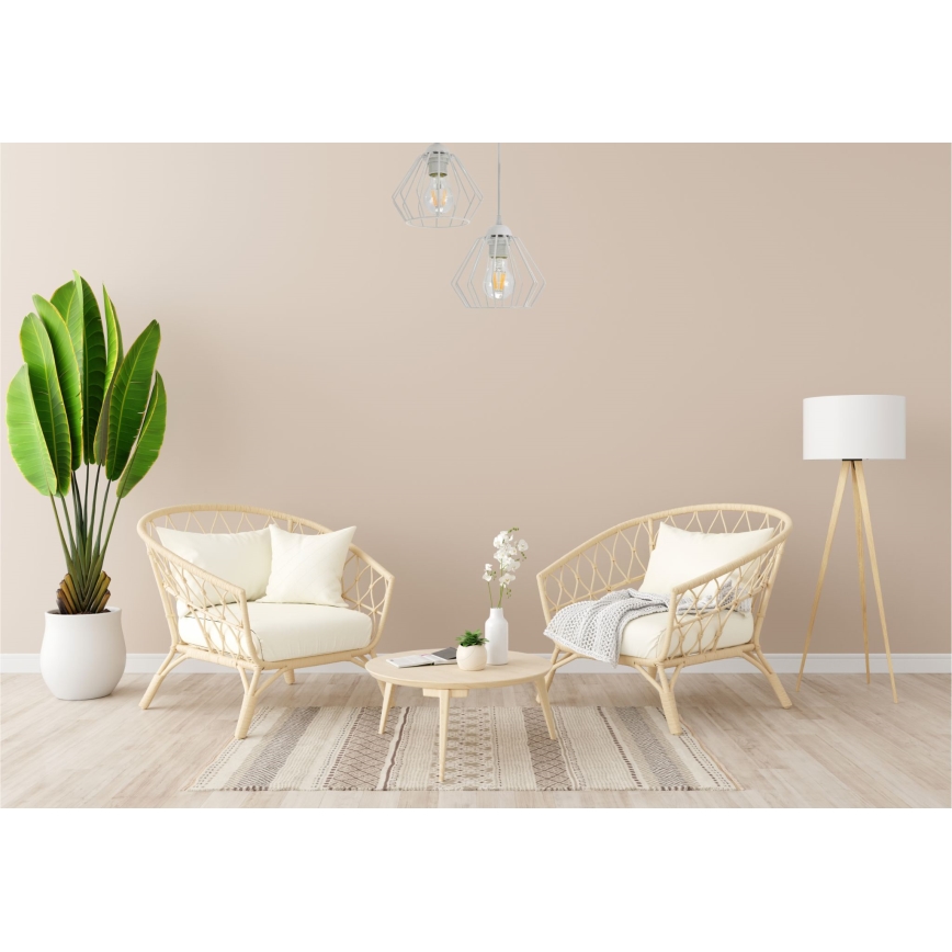 Lámpara colgante CEED 2xE27/60W/230V