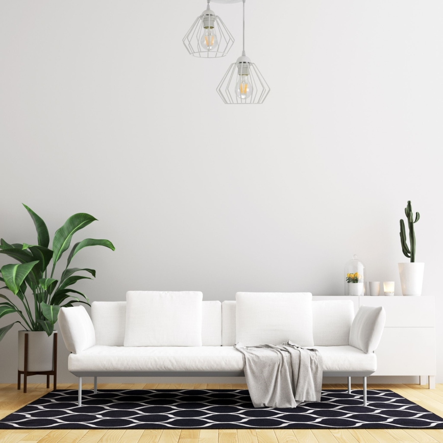 Lámpara colgante CEED 2xE27/60W/230V