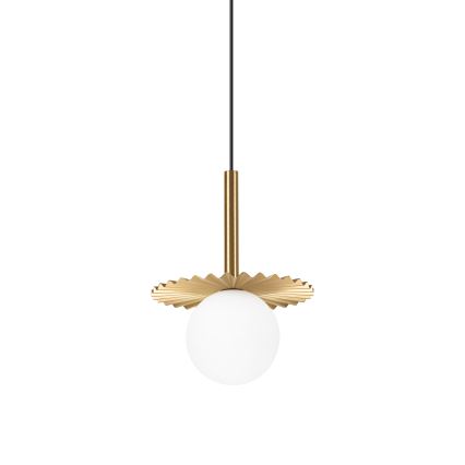 Lámpara colgante CHITA 1xG9/5W/230V dorada