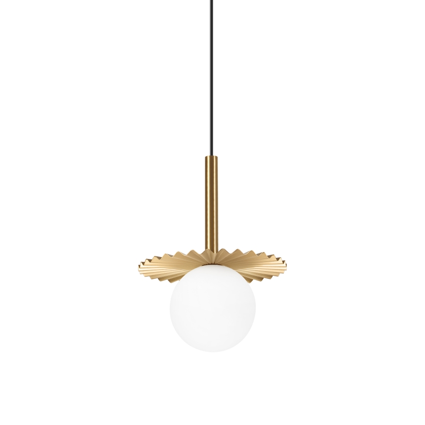 Lámpara colgante CHITA 1xG9/5W/230V dorada