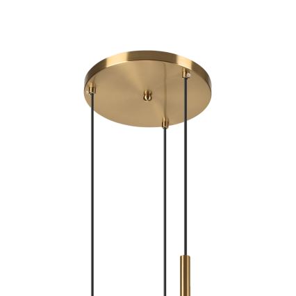 Lámpara colgante CHITA con cable, 3xG9/5W/230V, acabado dorado